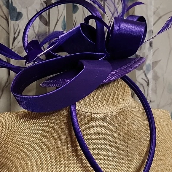 Elegant Purple Headband - Picture 4 of 5